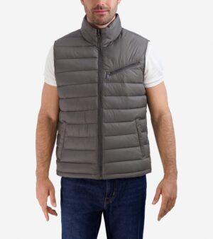Men's Zip Front Quilted Vest