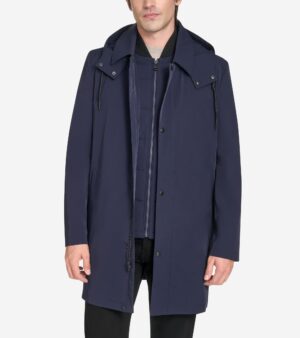 Men's 3-in-1 Hooded Mac Coat