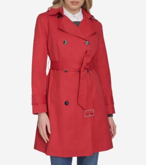Women's Hooded Trench Coat