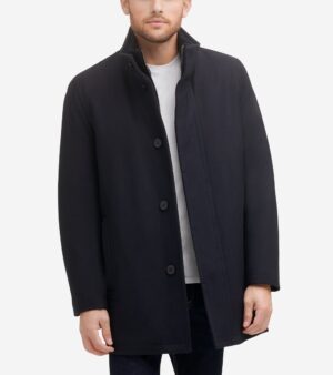 Men's 34" Classic Stand Car Coat