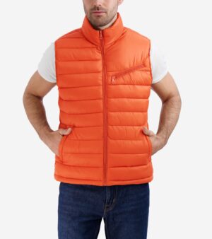 Men's Zip Front Quilted Vest
