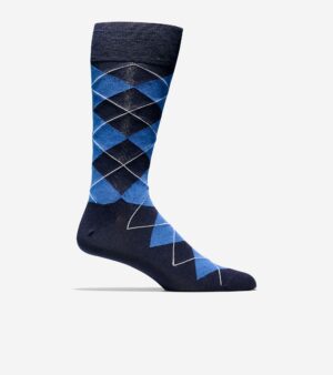 Men's Classic Argyle Crew Socks