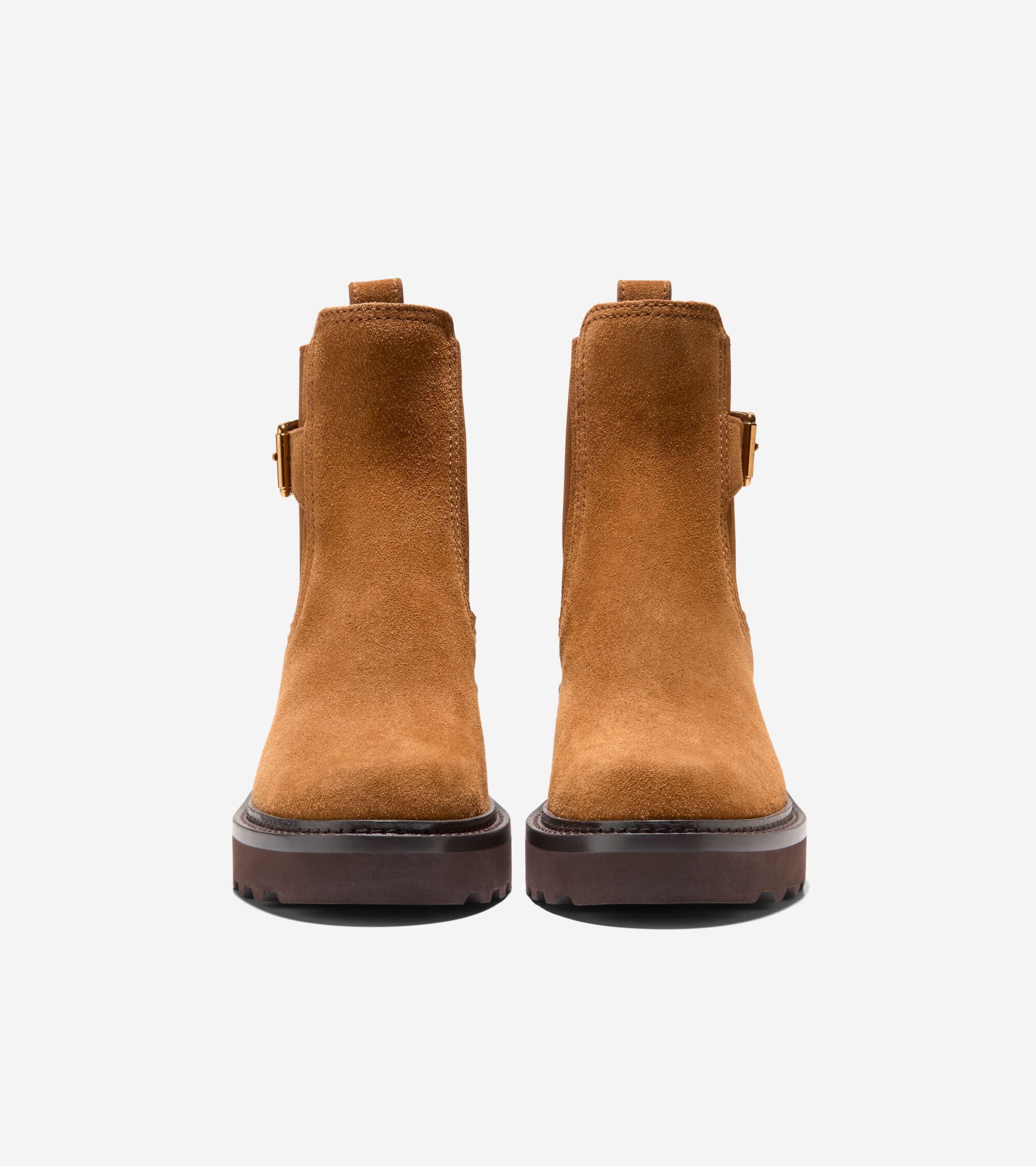 Women's Shibley Waterproof Lug Buckle Booties - Image 2