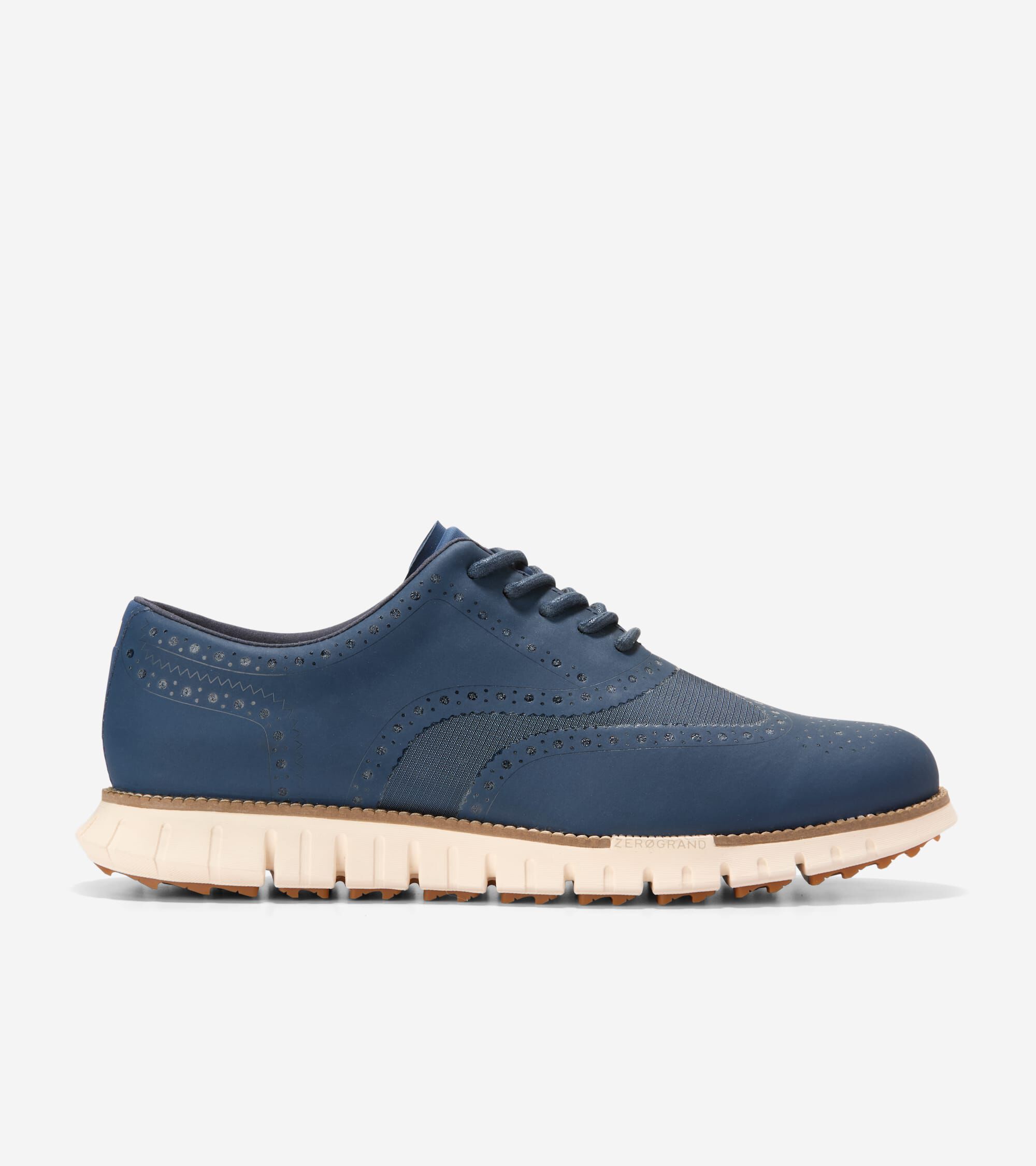 Men's ZERØGRAND Remastered No Sew Wingtip Waterproof Golf Shoes