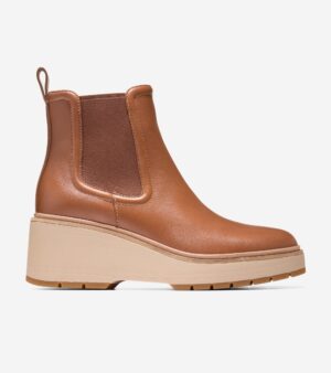 Women's ZER&Oslash;GRAND Cityquest Waterproof Wedge Boots