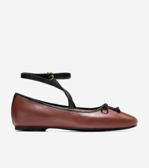 Women's Nicolette Ankle Strap Ballet Flats