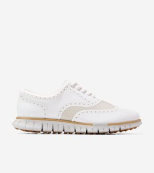 Men's ZER&Oslash;GRAND Remastered No Sew Wingtip Waterproof Golf Shoes