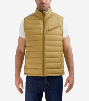 Men's Zip Front Quilted Vest