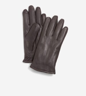 Men's Leather Touch Screen Gloves