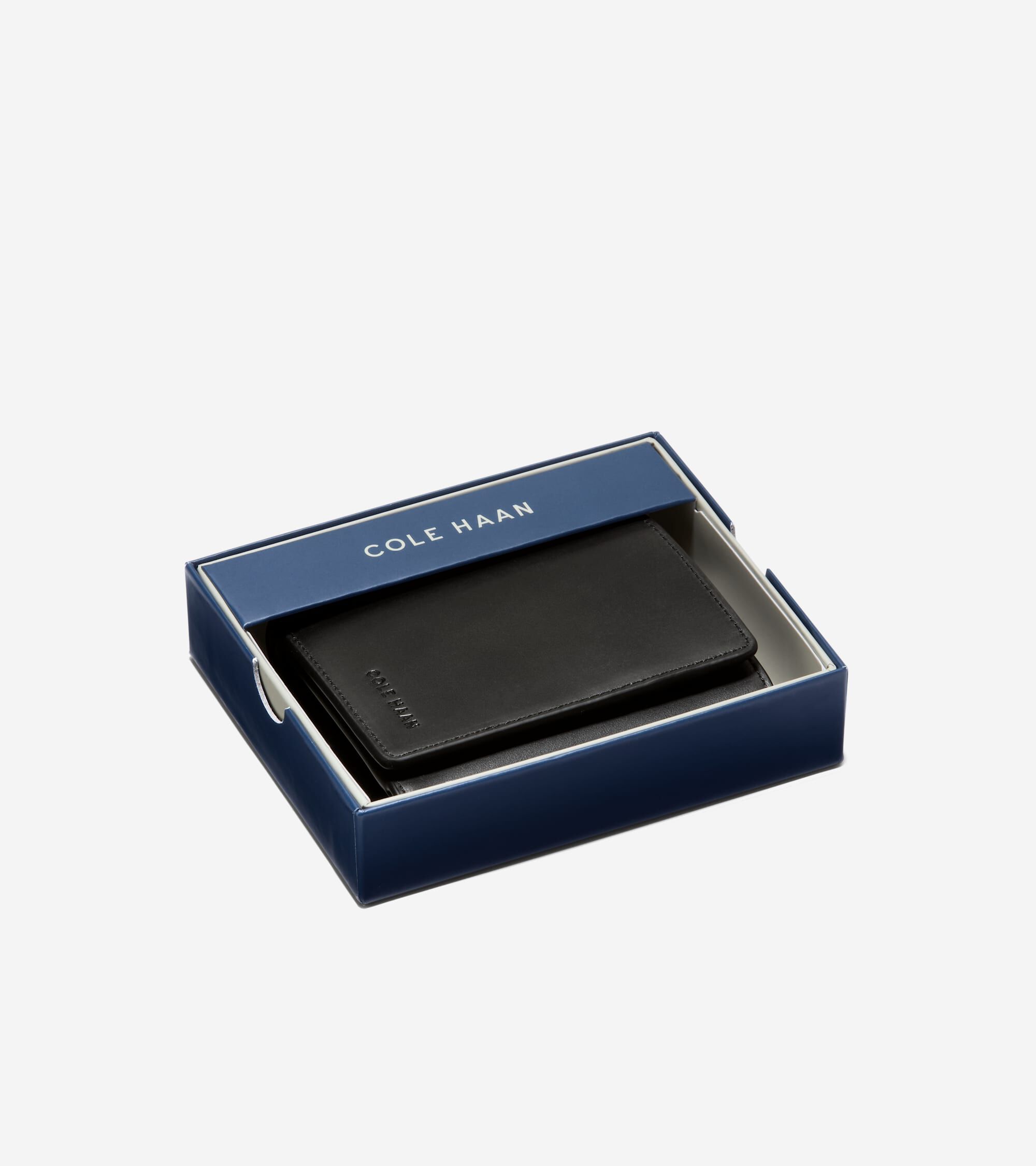 Men's Leather Trifold Wallet - Image 4
