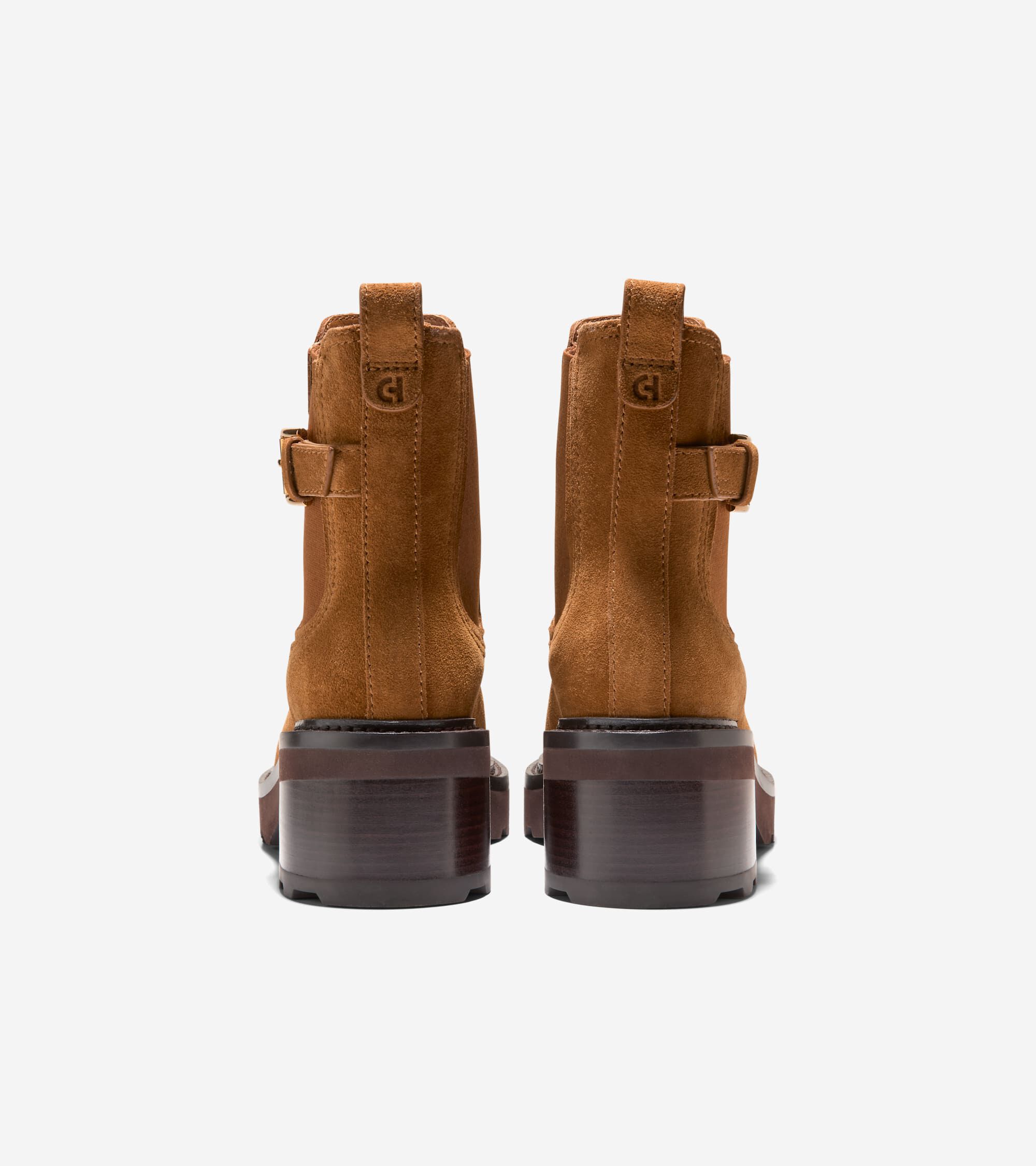 Women's Shibley Waterproof Lug Buckle Booties - Image 3