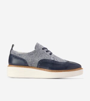 Women's &Oslash;riginalGrand Platform Wingtip Oxfords