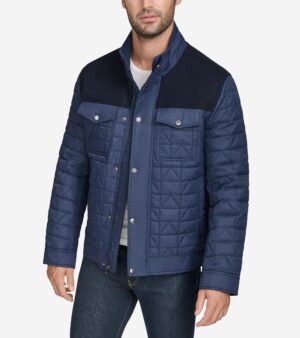 Men's Triangle Quilted Vest